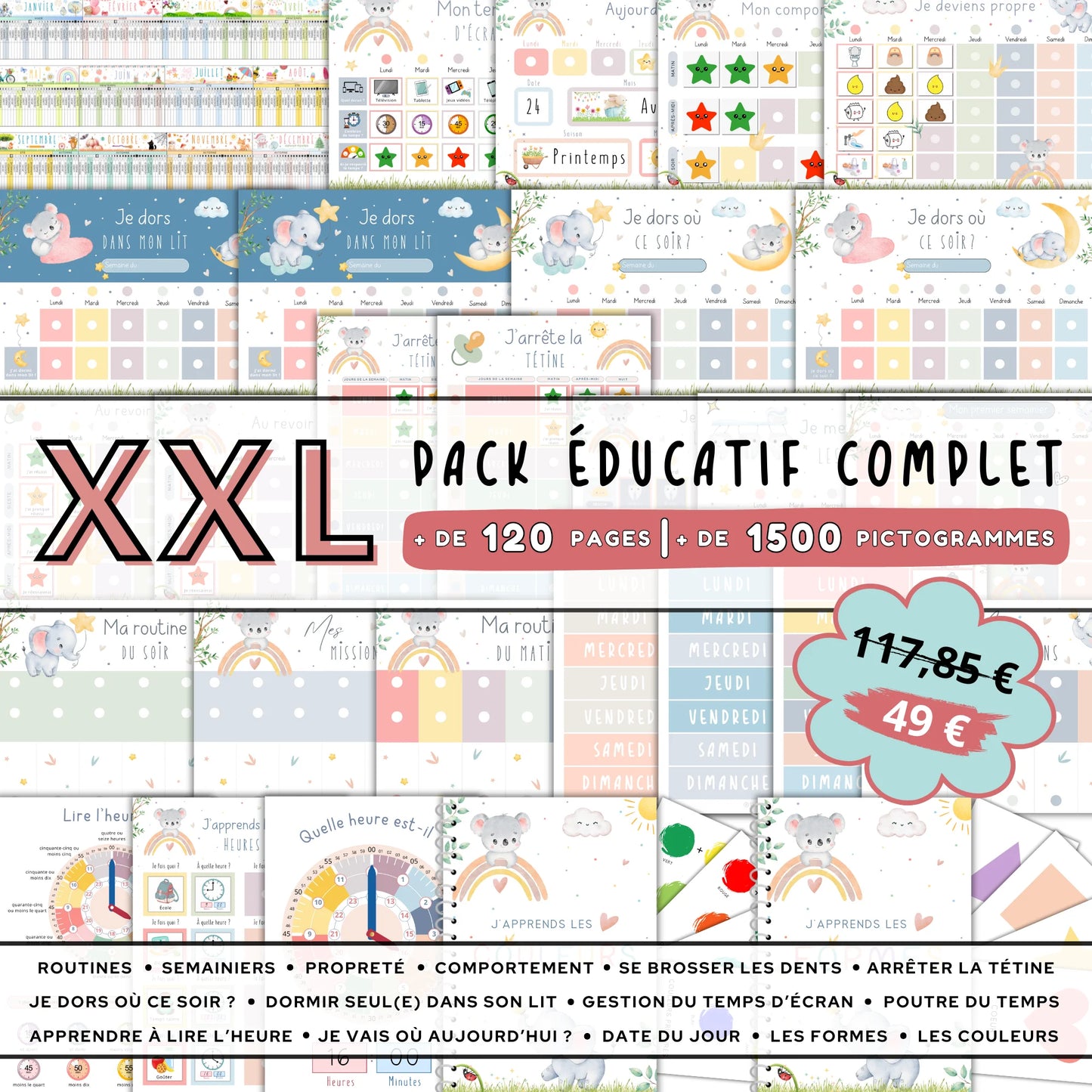 Pack éducatif complet pour enfant